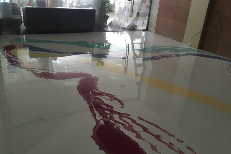 環氧地坪漆能不能做家庭裝修？